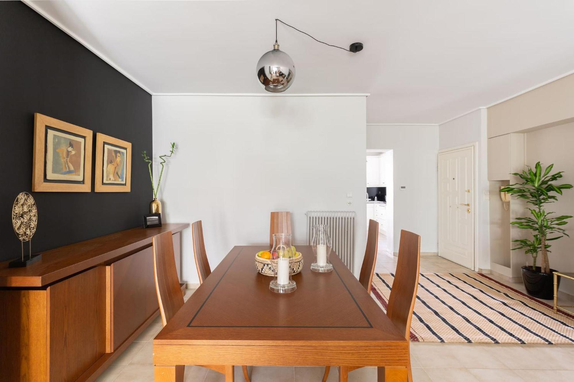 Fresh Detailed Stylish Apartment At Acropolis Atene Esterno foto